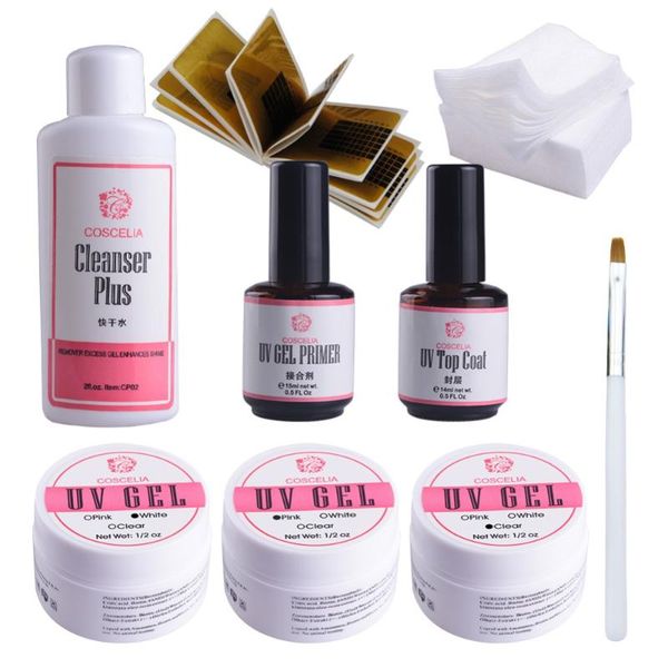

набор для маникюра уф гели набор для гель лак для ногтей nail art наборы extension
