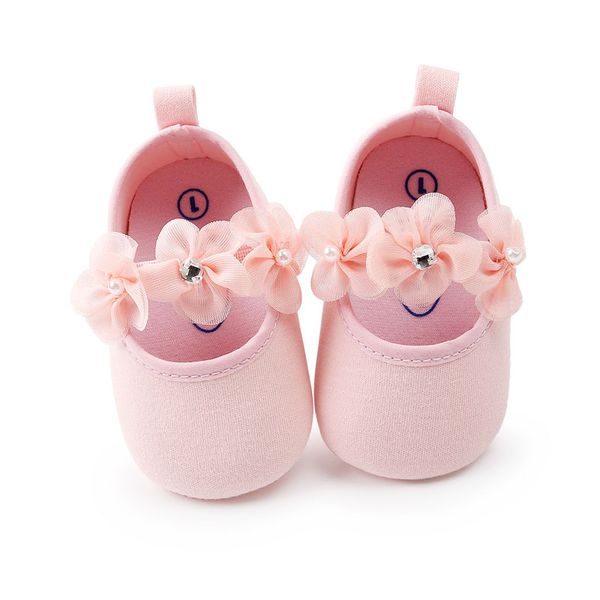 

0-18m toddler baby girl soft sole princess shoes lovely flower style infant prewalker newborn baby shoes for girls