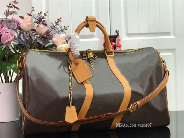 

duffel bags old flower 2020 summer yellow gld wave strap tote like old hardware 44880 tavel bag keepall
