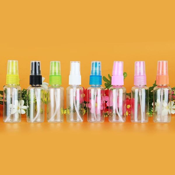 

30ml travel portable sub bottle push type spray bottle plastic transparent pet dispensing small spray bottle small watering can