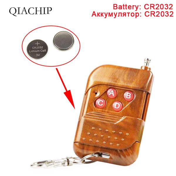 Qiachip 433 92mhz Remote Control Switch 4 Button Ev1527 Code Rf