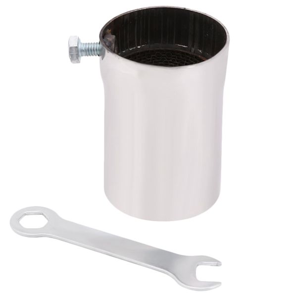 

51mm universal motorcycle exhaust pipe muffler noise canceller(3)