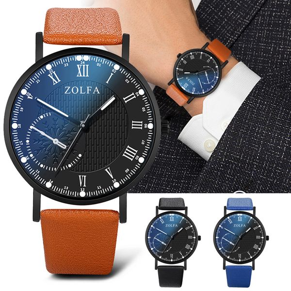 

otoky watch mens watches reloj hombre quartz watch stainless steel dial casual bracele wristwatch clock 19april19, Slivery;brown