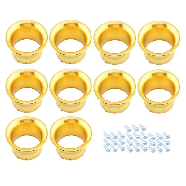 

10pcs 50mm air filter velocity stack funnel for pwk24 pwk26 carburetor, yellow