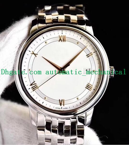 

luxury watch de vill prestige co-axial 424.10.40.20.02.002 automatic 9015 movement men's watch_513912 39mm mens fashion watch ing, Slivery;brown
