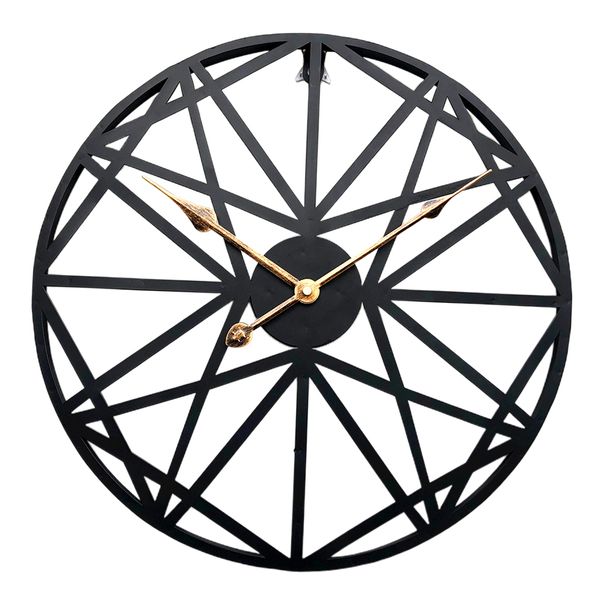 

wrought iron wall clock retro romance wall decorative quartz clock