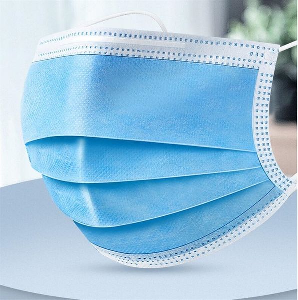 

dhl ship in stock 3layers to prevent formaldehyde and other masks blue mask povw