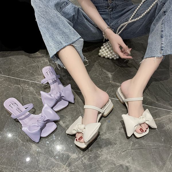 

обувь женщины тапочки слайды бабочка-узел lady сланцевый женский пляж мода низкая 2020 девочка flat summer поддоном скандалы, Black