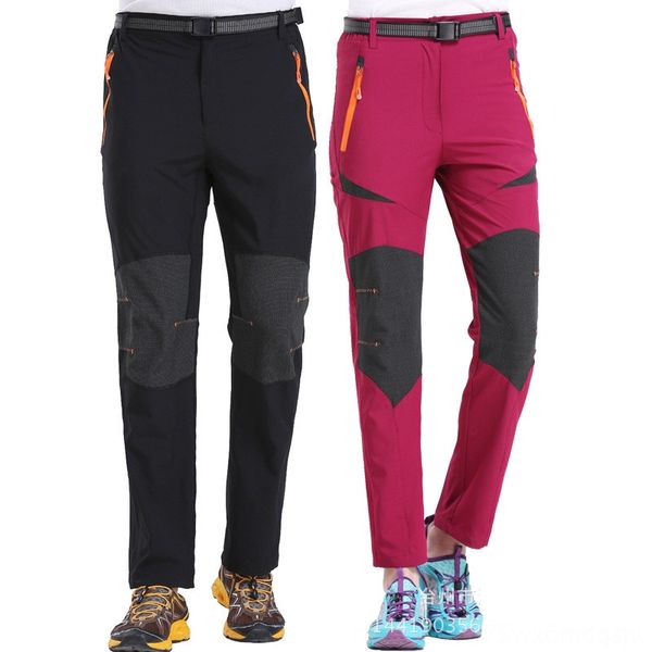 

women man spring summer quick dry hiking pants waterproof female thin outdoor wear athletic & outdoor apparel trekking pants climbing campin, Black;green