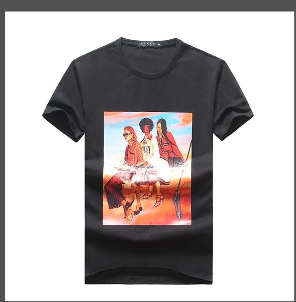 

новый конструктор мужские италия коротким рукавом мужчин футболки круглый воротник футболка для роскошные мужские футболка мужчины хлопка с, White;black