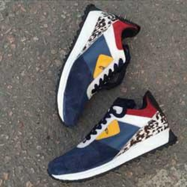 

little monsters eyes all cowhide stitching men's casual flat sneakers luxury brands come mh02, Black