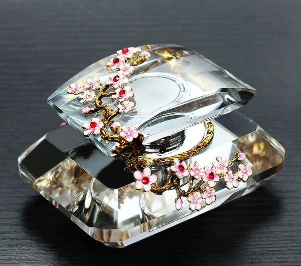 

fashion crystal plum car perfume seat car interior decoration