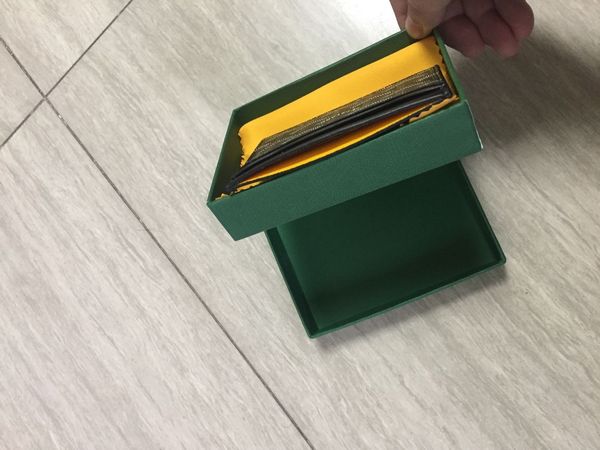 

2019paris style luxury designer classic famous men women famous genuine leather gy credit card holder mini wallet bag, Brown;gray