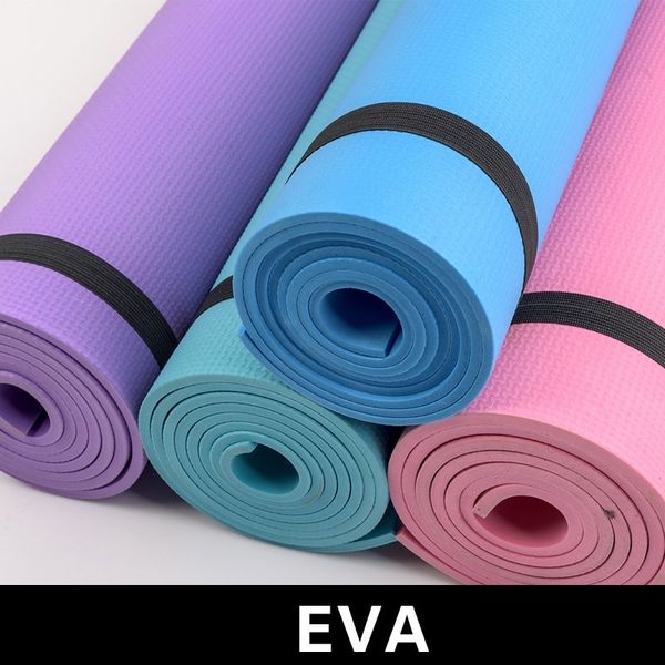

thick 1730*600mm eva yoga mat 4mm non slip carpet mat for for beginner exercise fitness gymnastics mats