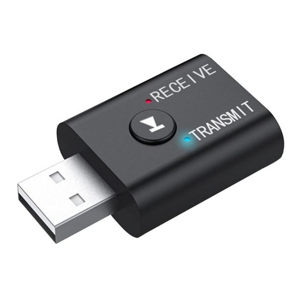 

mini wireless bluetooth transmitters receiver adapter 5.0 audio transmitter stereo bluetooth dongle aux usb 3.5mm for laptv pc car kit