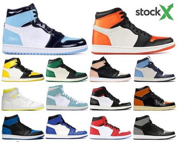 

2019 new travis scotts x 1 high og mid basketball shoes royal banned bred black white toe men women 1s not for resale v2 presto shoes