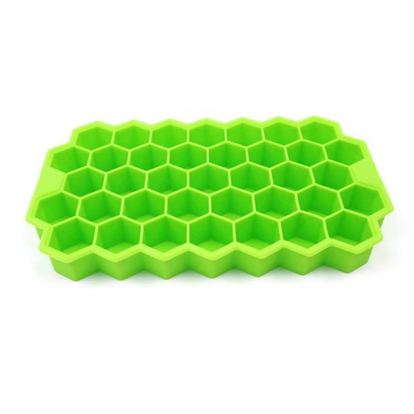 

37 grid food grade silicone ice tray fruit ice cube maker creative diy shape ice cube mold party kitchen bar accessories newest