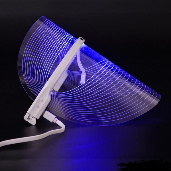 

led light therapy beauty machine facial spa treatment device 3 color anti acne wrinkle removal