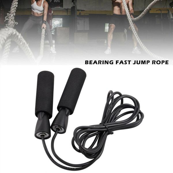 

speed skipping jump rope adults/kids adjustable sports lose weight exercise training gym fitness equipment