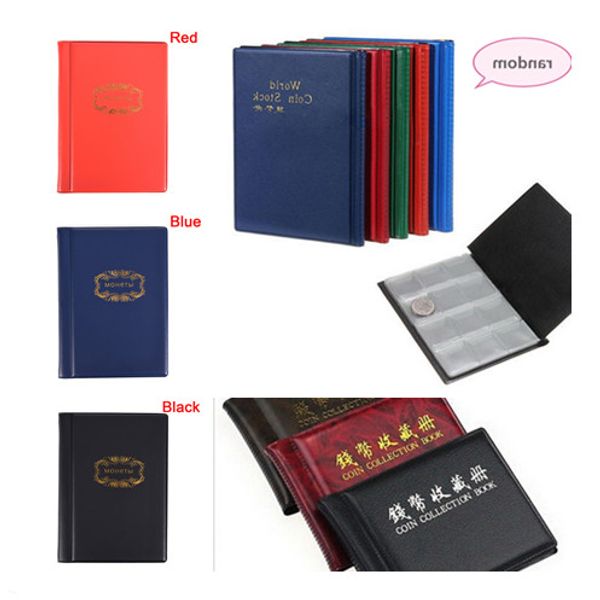 

60/120 pockets coins collecting coin holders for collector giftsalbum collection mini penny coin storage