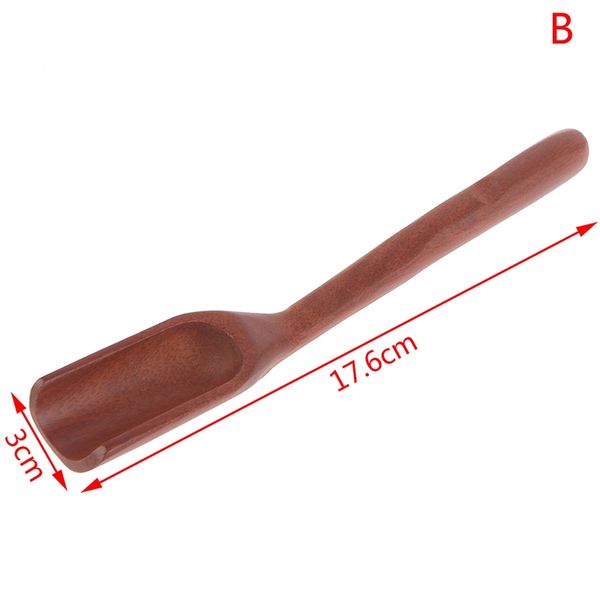 

portable chinese retro style natural bamboo tea scoop delicate spoon for tea honey sauce coffee tea leaves chooser holder