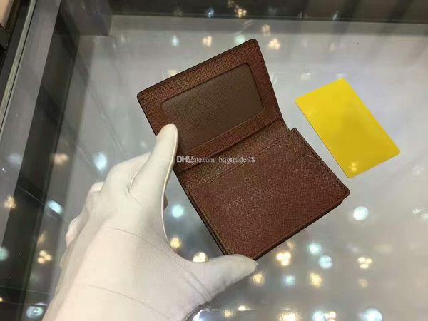 

brand new women women genuine leather zippy short bifold credit card holders wallet handbags purses m58117 purse cx#119 with box, Red;black