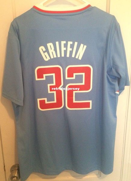 

wholesale blake griffin jersey ad sewn men nwt new #32 t-shirt vest stitched basketball jerseys ncaa, Black;blue
