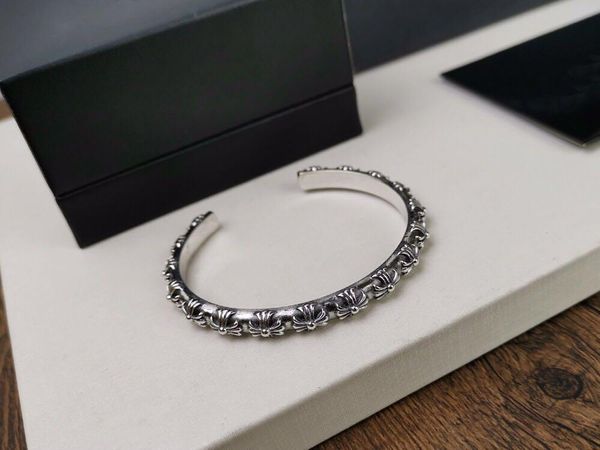 

popular fashion brand ch cross designer bracelets for lady design man and women party wedding lovers gift luxury hip hop jewelry, Black