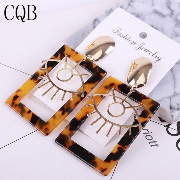 

fashion-acrylic earrings 2020 boho acetate round pendant women big long drop dangle earings fashion jewelry bohemian dangle accessories, Silver