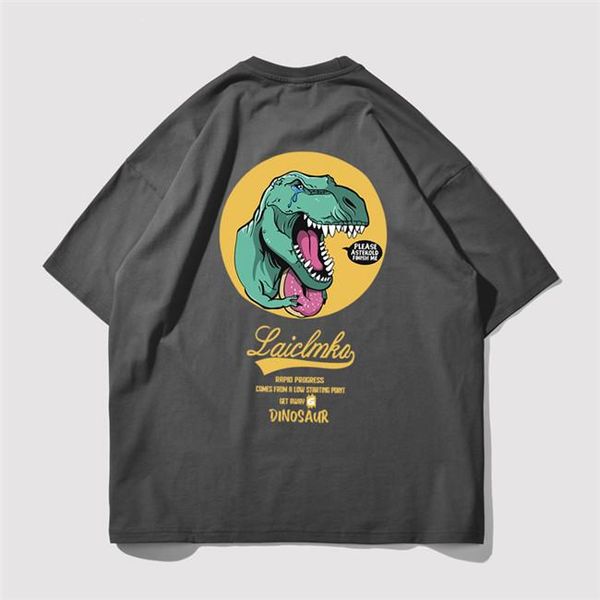 

tyrannosaurus rex 20ss luxury mens designers t shirt men women couples casual short sleeve luxury shirt tees hip hop box logo, White;black