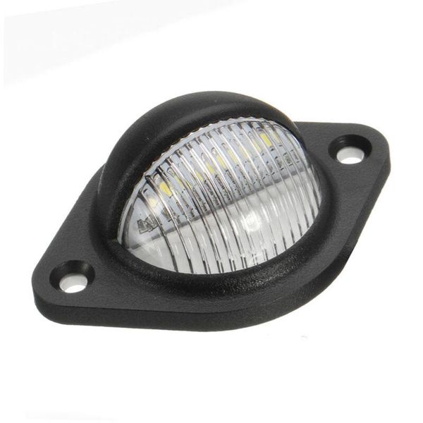 

универсальный номерной знак свет 3 led белый фургон 10-30v супер яркий 2 провода