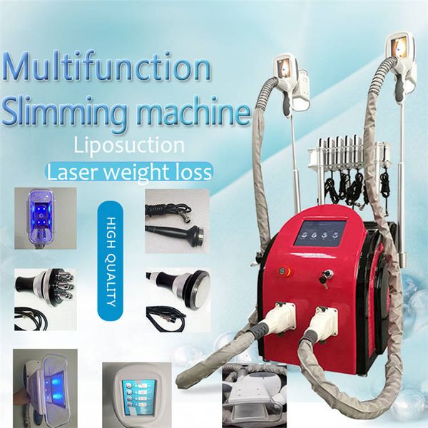 

professional cryolipolysis machine fat ing body slimming machine cavitation rf facial wrinkle removal slimming beauty equipment