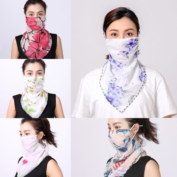 

mxgnn shipping multiuse scarf outdoor face mask anti sun filter tube bandanas headwear scarf face masks with droplets, Black