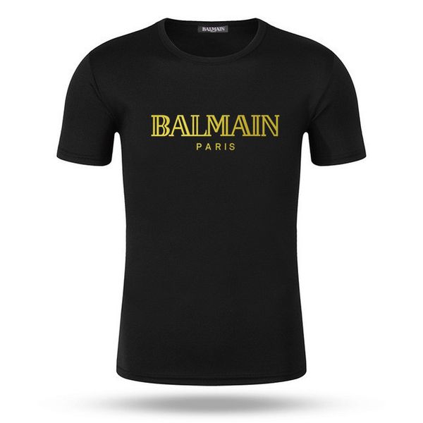 

Марка дизайнер Balmain 2020 новые черные футболки, мужские футболки, беговые футболки, S-5XL пару футболок. Предметы роскоши
