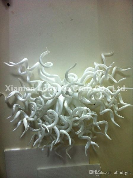 

wall mounted hand blown glass wall lamps style white murano glass wall sconce for home decor
