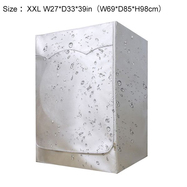 

practical waterproof anti-sunscreen dustproof washing machine dryer cover home