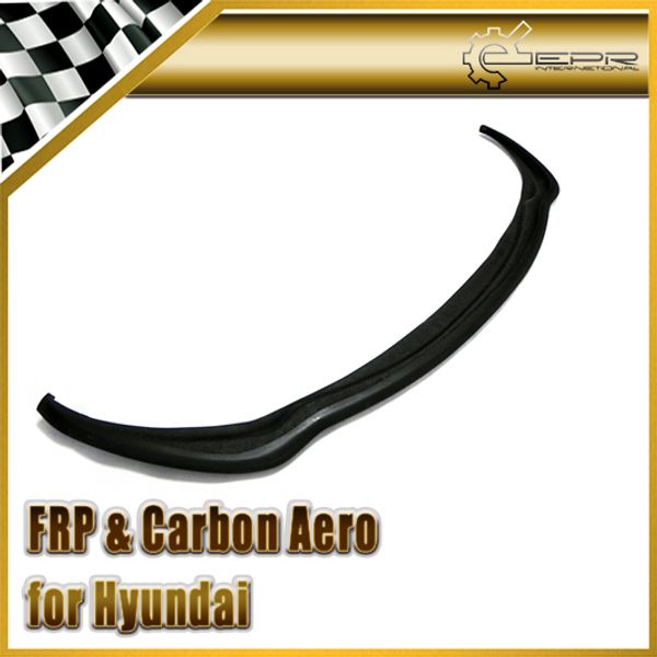 

car-styling frp fiberglass front bumper bottom lip fiber glass accessories trim fit for hyundai veloster turbo