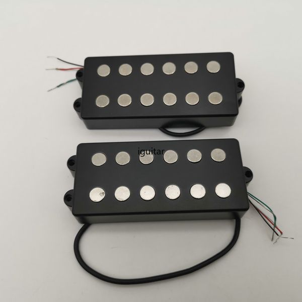 6-saitige Bass-Tonabnehmer, Humbucker-Bass-Tonabnehmer, 4C, hergestellt in Korea