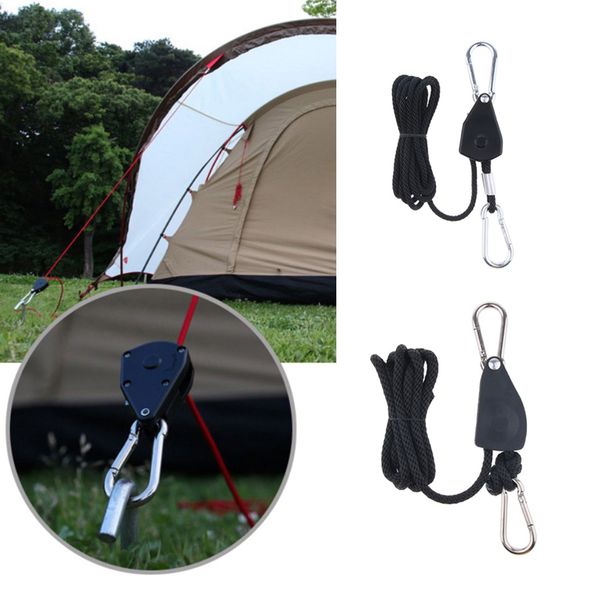 

lots 4 1/8'' rope ratchet clip hanger metal camping awning tent tensioners