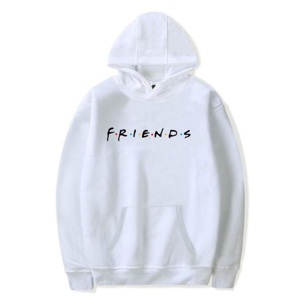 

friends tv show hoodies men/women hoodie sweatshirt autumn winter jacket casual clothing hooded full, Black
