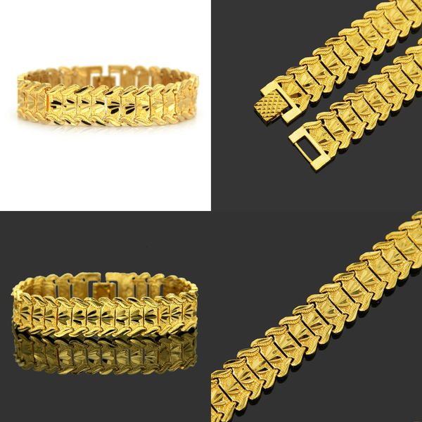 

18 hip-hop diamond set cool and man bracelet plating k male hand decorate bracelet vintage charm crystal gemstone genuine gold bracelet, Black