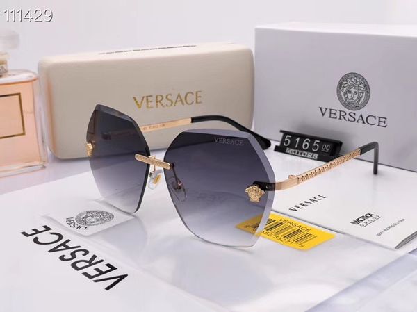 

luxury sunglasses fashion frameless thickened ocean piece sunglasses for men and women outdoor imitation ultraviolet sunglasses casual fashi, White;black