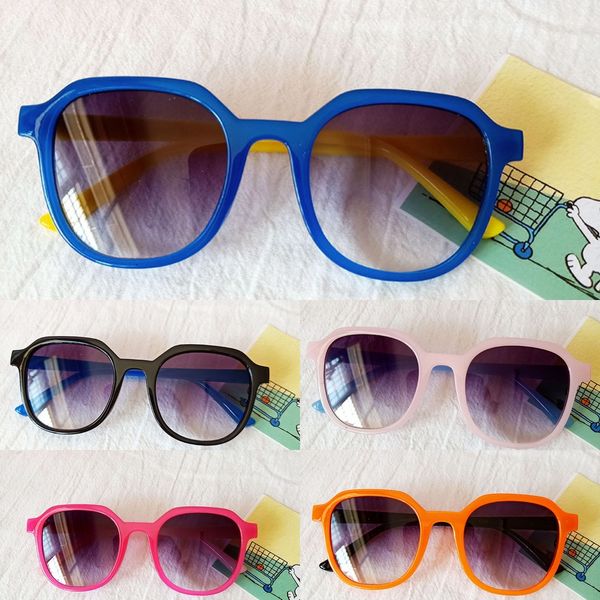

2020 fashionable children's sun personalized boys' and girls sunglasses ' uv-proof baby sunglasses do not hurt eyes, Blue