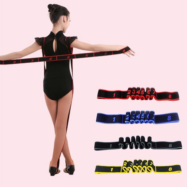 

new professional gymnastics girl latin training bands pilates yoga stretch resistance bands fitness high-elastic band