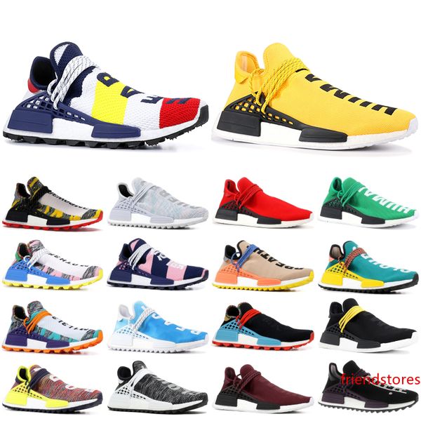 

pw hu nmd nerd кроссовки для бега human race heart mind billionaire boys club pharrell williams мужчины женщины дизайнерские спортивные крос