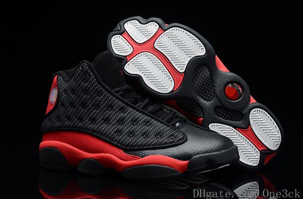 

bred 13s black true red online wholesale men and women basketball shoes size eur 36-47 ing