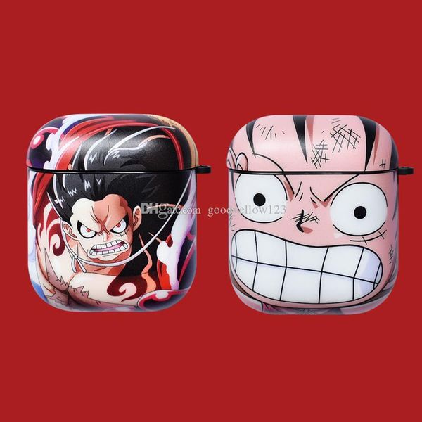 

cartoon one piece luffy high-quality case for airpods pro accessories wireless earbuds bluetooth earphone protective cover bag shell