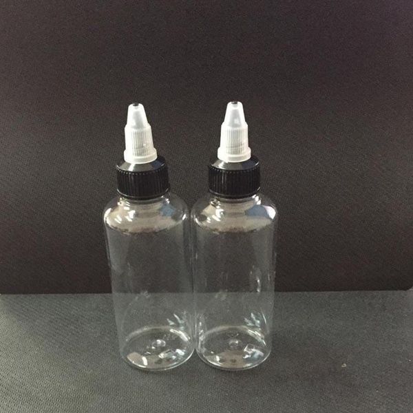 

electronic cigarette plastic pet dropeer bottle 100ml empty long pen style e liquid dropper bottle with twist off caps for e juice