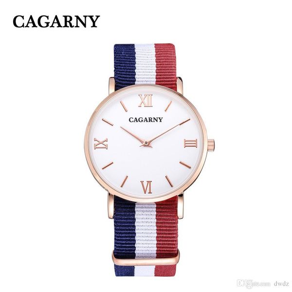 

2019 mens rose gold nylon strap fashion quartz watches womens dress elegant retro watch men full slim waterproof male clock c15, Slivery;brown