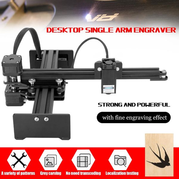 

desksingle arm laser engraving machine portable wood router engraver diy engraving carving machine mini carver printer laser